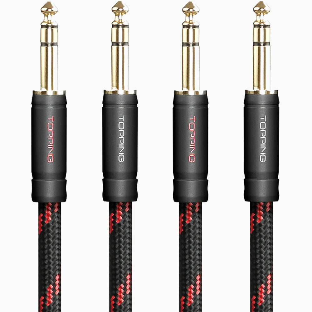 Topping TRS - TRS ケーブル 125cm 2本セット TCT1-125