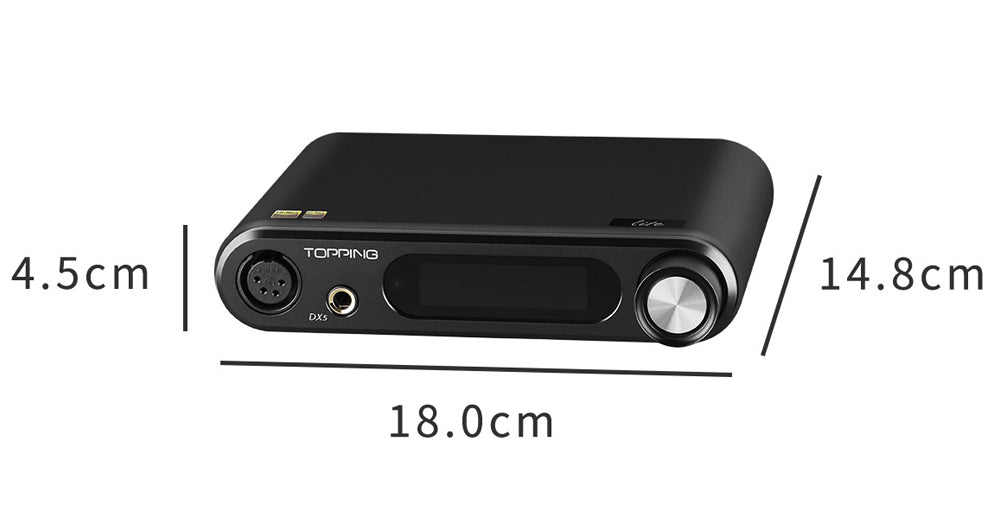 DX5 Lite 製品サイズ