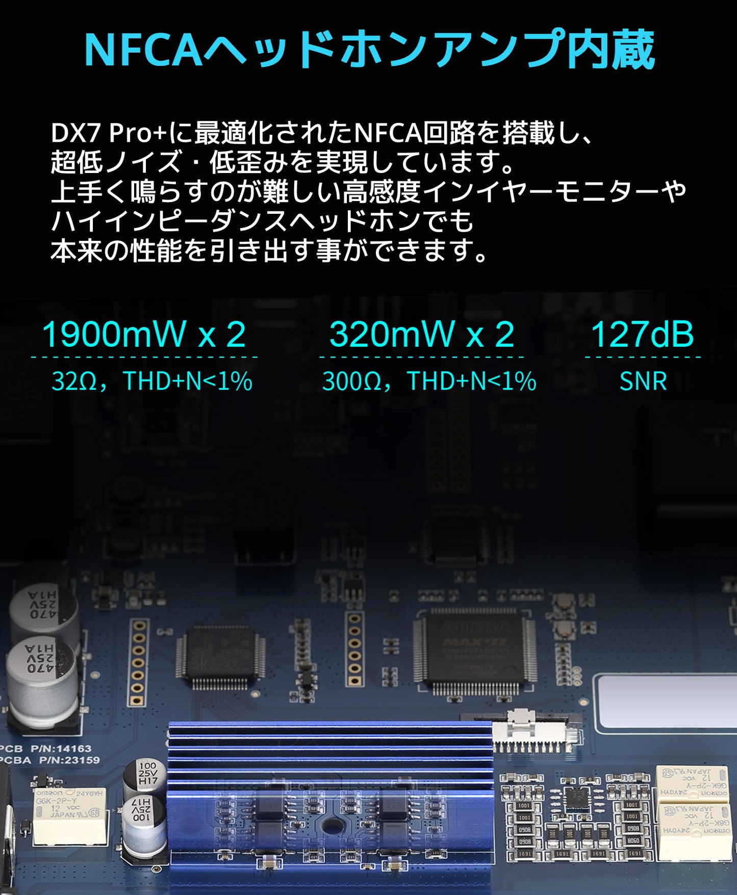 TOPPING DX7 Pro+ DAC ヘッドホンアンプ 1年保証付き