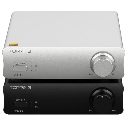 Topping トッピング PA3S パワーアンプ フルバランス クラスD アンプ 高出力 RCA TRS バランス シングルエンド 入力 超低歪み MA12070 80W ×2 HIFI アンプ 中華 AMP オーディオ 良質 音質 おすすめ 小型 ハイレゾ デスクトップ デジタルアンプ ホームオーディオアンプ