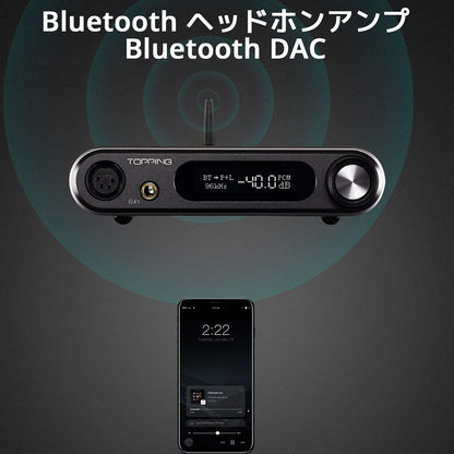 Bluetooth ヘッドホンアンプ  Bluetooth DAC