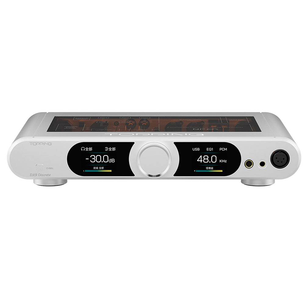 TOPPING DX9 Discrete(ディスクリート) DAC + ヘッドホンアンプ 1年