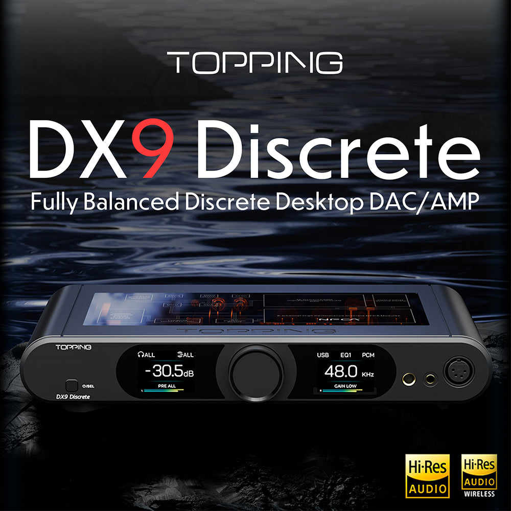 TOPPING DX9 Discrete DAC ヘッドホンアンプ