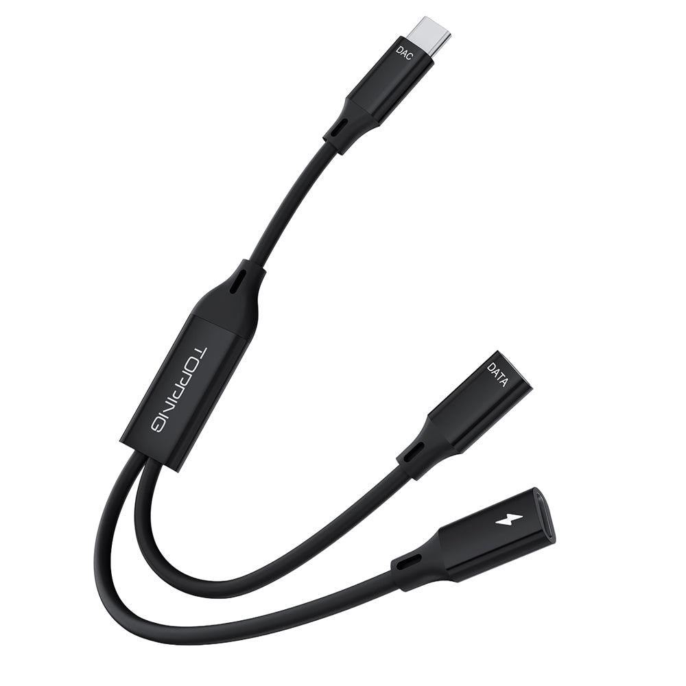 TOPPING TC-OTG-Y20 OTGケーブル Type-C to Type-C オーディオ専用 高音質 ハイレゾ対応